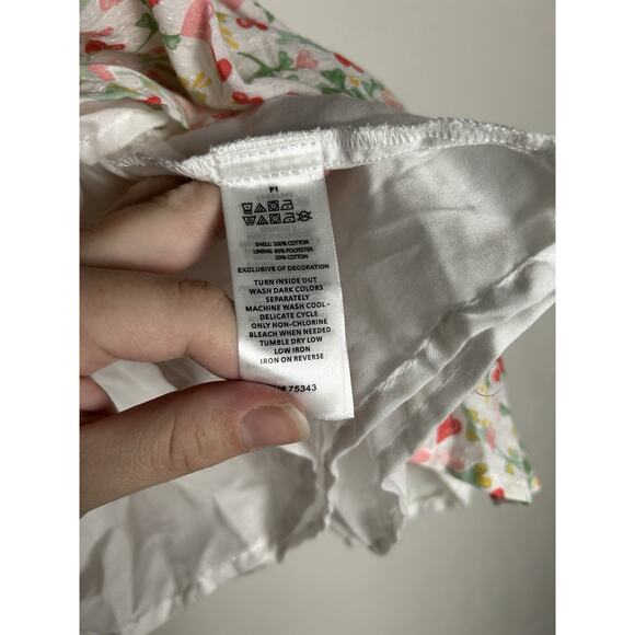 Rachel Zoe Girl Floral Heart Ruffle Babydoll Dress Size 3T - Picture 3 of 5